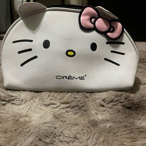 Loungefly White and Pink Cosmetic Bag